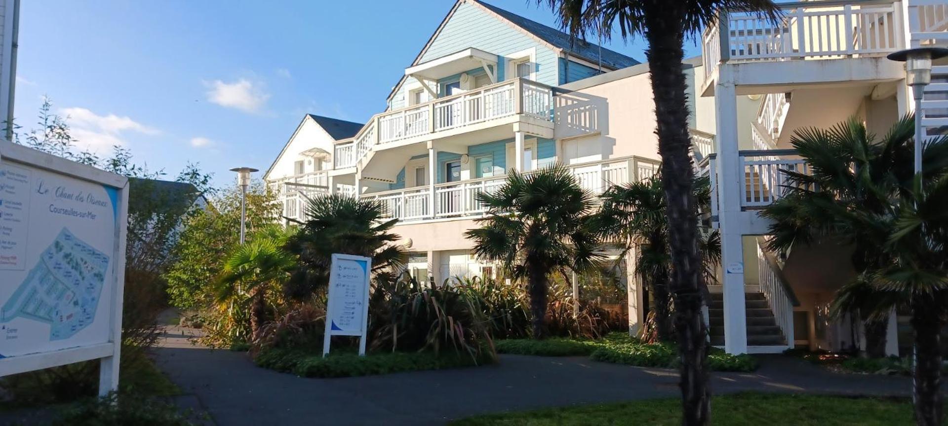Le 501 F2 De Plain-Pied Avec Terrasse Lejlighed Courseulles-sur-Mer Eksteriør billede